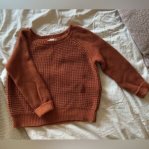 Chunky knit cropped sweater